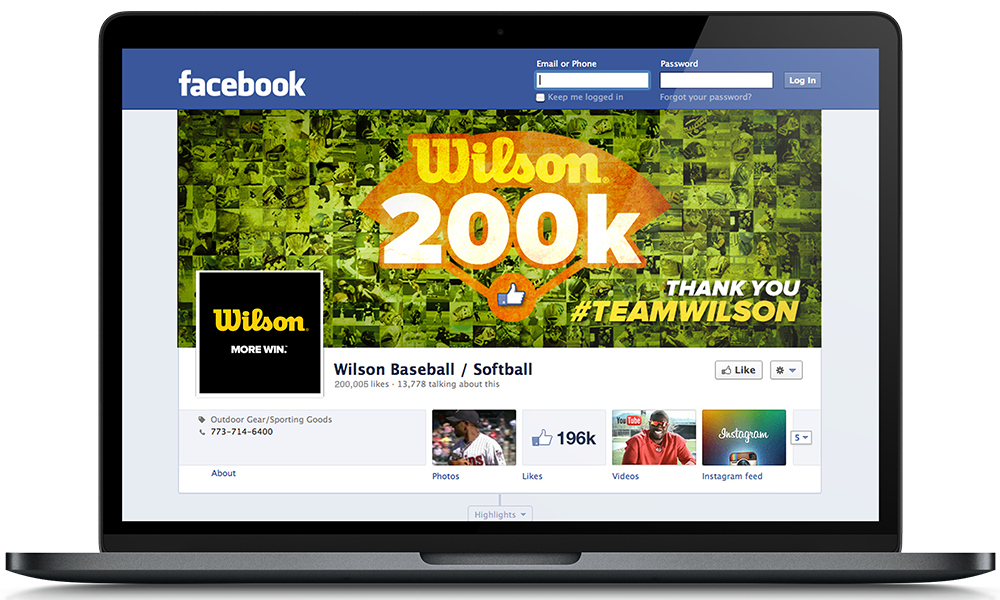 Facebook Campaign: Wilson Baseball