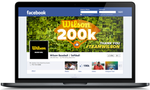 Wilson Facebook Fan Page View